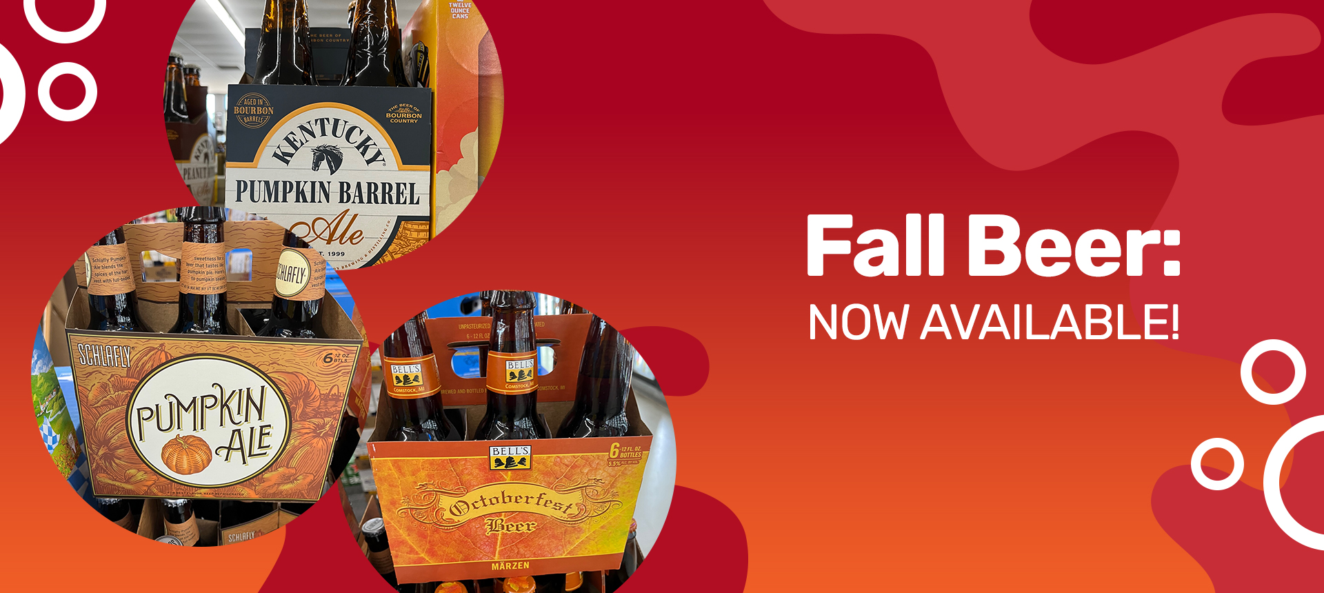 Fall Beer at Lundeen's Liquor is now available!