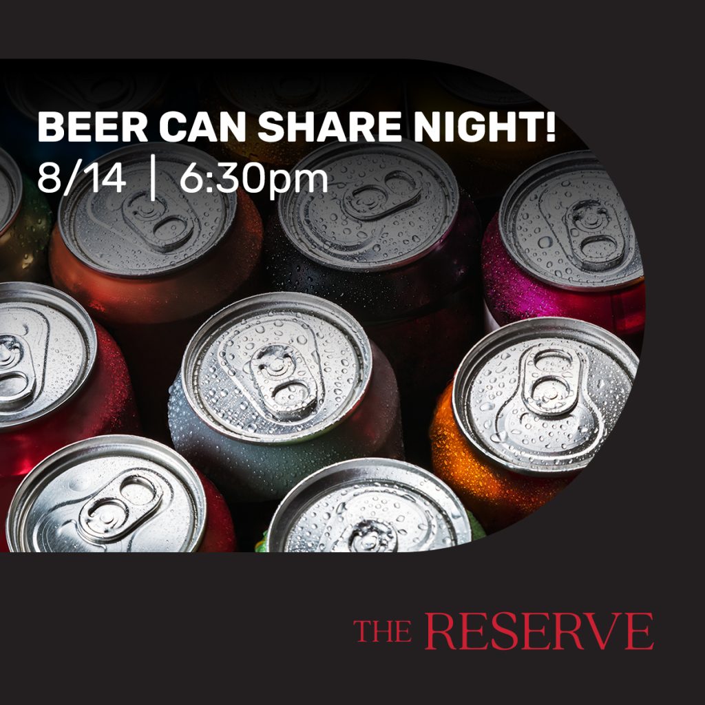 Beer can share night