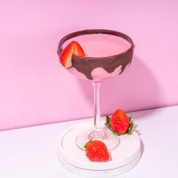 Chocolate Covered Strawberry Martini