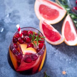 Cranberry Citrus Paloma Cocktail